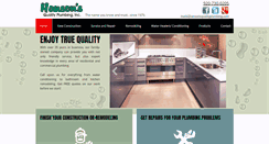 Desktop Screenshot of hansonsqualityplumbinginc.com